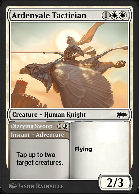 Ardenvale Tactician // Dizzying Swoop - Pioneer Masters Common Card