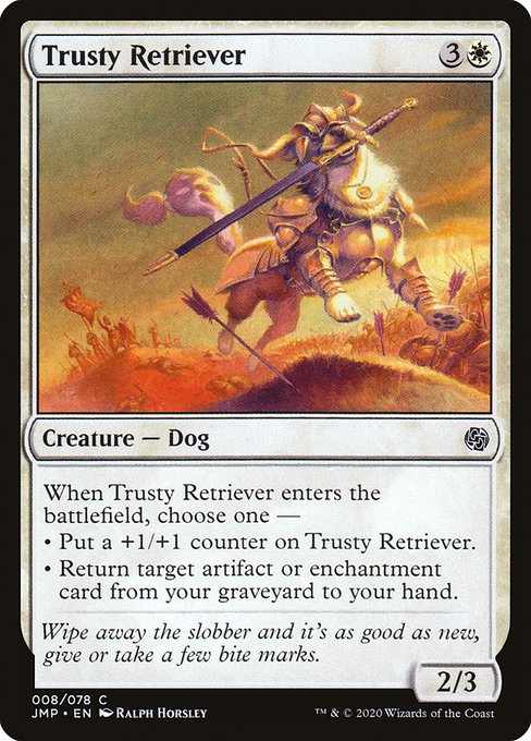 Trusty Retriever - Jumpstart Common Card