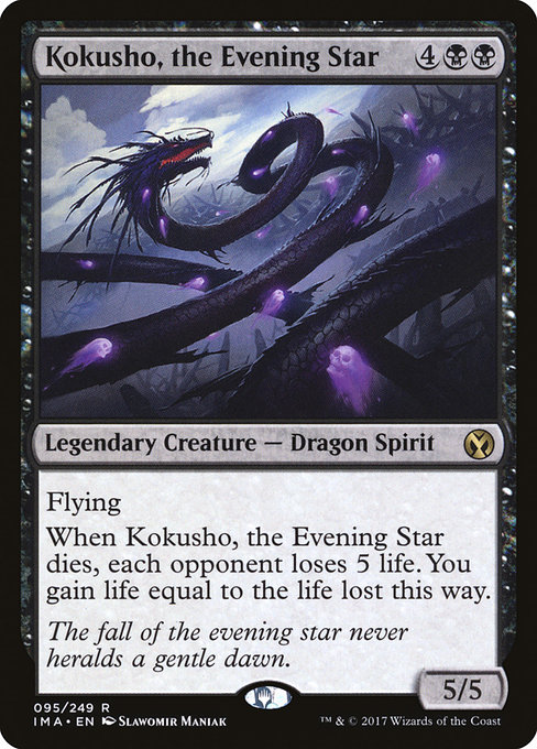 Kokusho, the Evening Star - Iconic Masters Rare Card