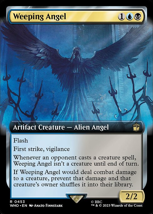 Weeping Angel - Doctor Who Rare Card