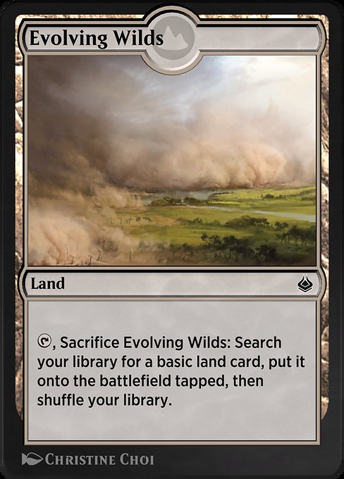 Evolving Wilds - Amonkhet Remastered Common Card