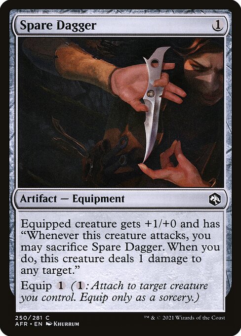 Spare Dagger - Adventures in the Forgotten Realms Common Card