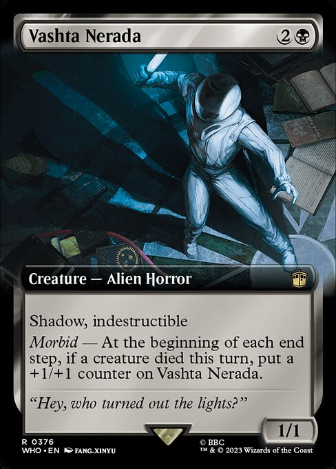 Vashta Nerada - Doctor Who Rare Card