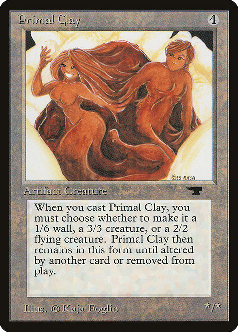 Primal Clay - Antiquities Uncommon Card