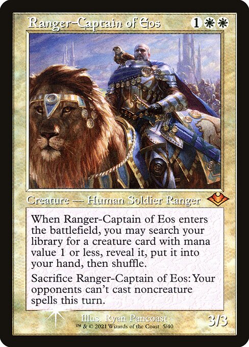 Ranger-Captain of Eos - Modern Horizons 1 Timeshifts Mythic Card