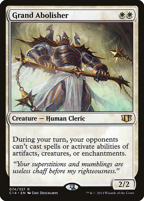 Grand Abolisher - Commander 2014 Rare Card