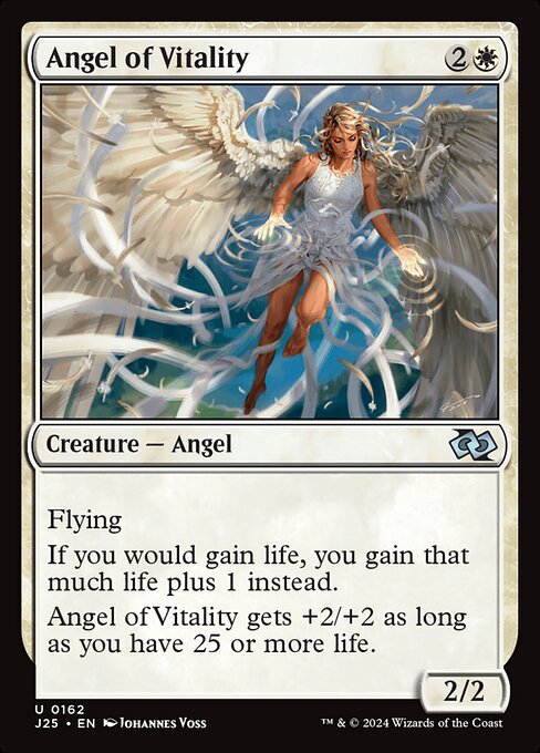 Angel of Vitality - Foundations Jumpstart Uncommon Card