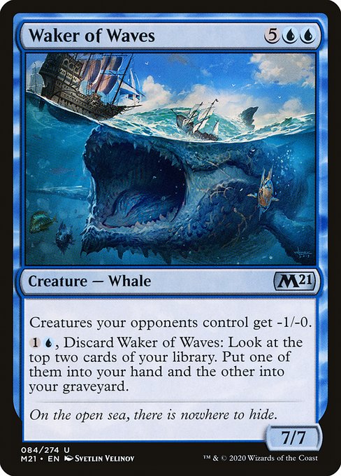 Waker of Waves - Core Set 2021 Uncommon Card