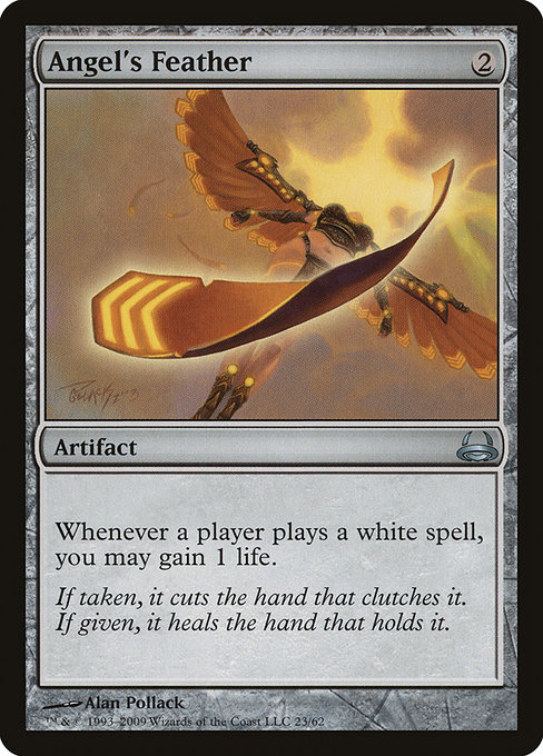 Angel's Feather - Duel Decks: Divine vs. Demonic Uncommon Card