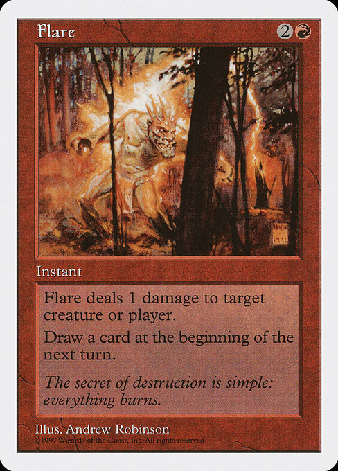 Flare - Fifth Edition Common Card