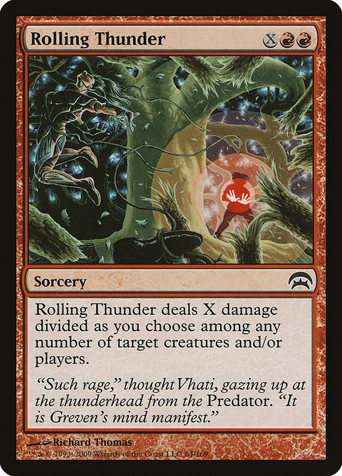 Rolling Thunder - Planechase Common Card