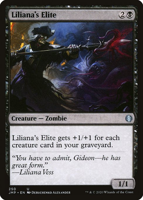 Liliana's Elite - Jumpstart Uncommon Card