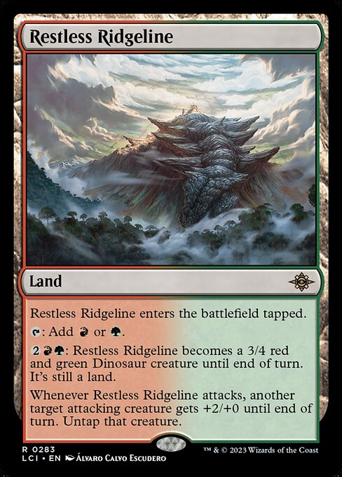Restless Ridgeline - The Lost Caverns of Ixalan Rare Card