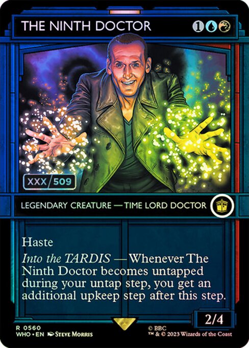 The Ninth Doctor - Doctor Who Rare Card