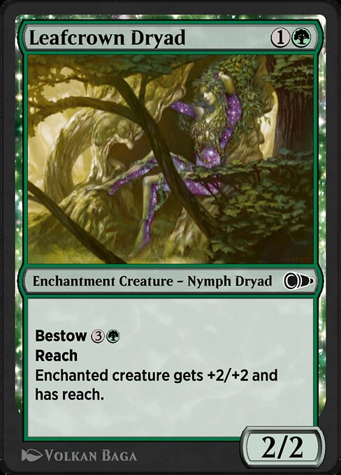 Leafcrown Dryad - Pioneer Masters Common Card