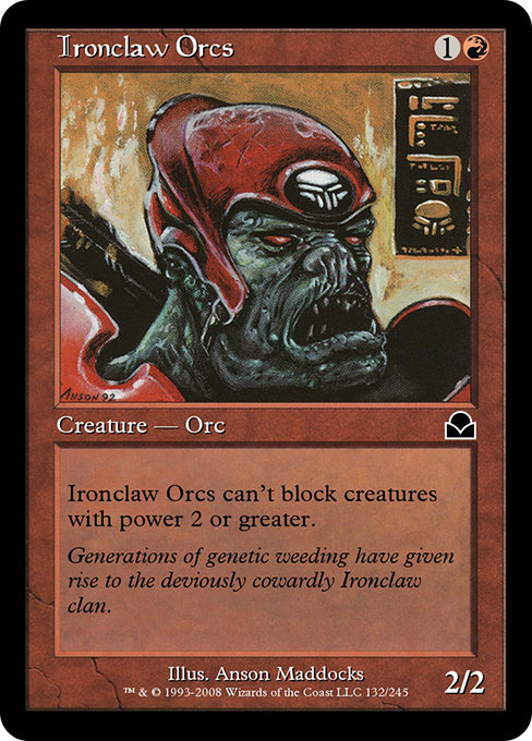 Ironclaw Orcs - Masters Edition II Common Card