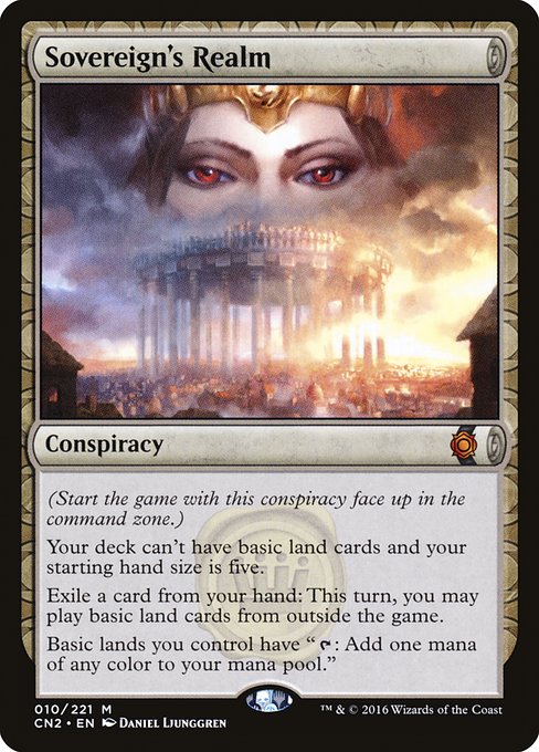 Sovereign's Realm - Conspiracy: Take the Crown Mythic Card