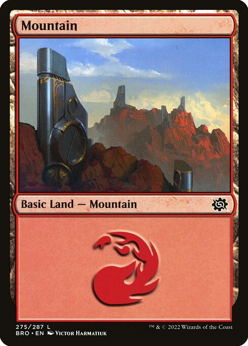 Mountain - The Brothers' War Common Card