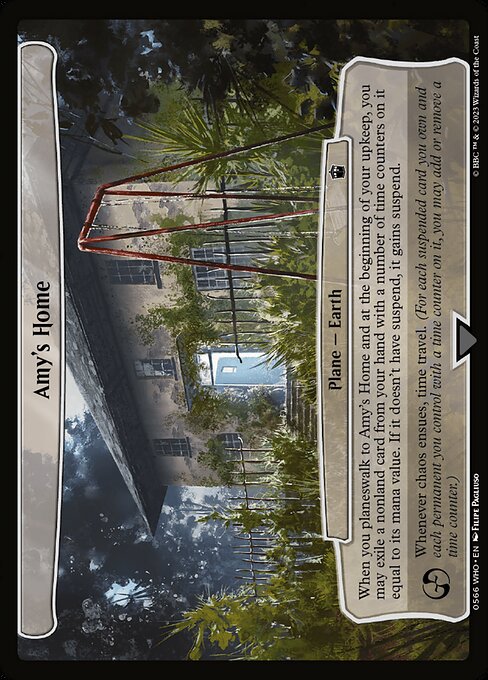 Amy's Home - Doctor Who Common Card