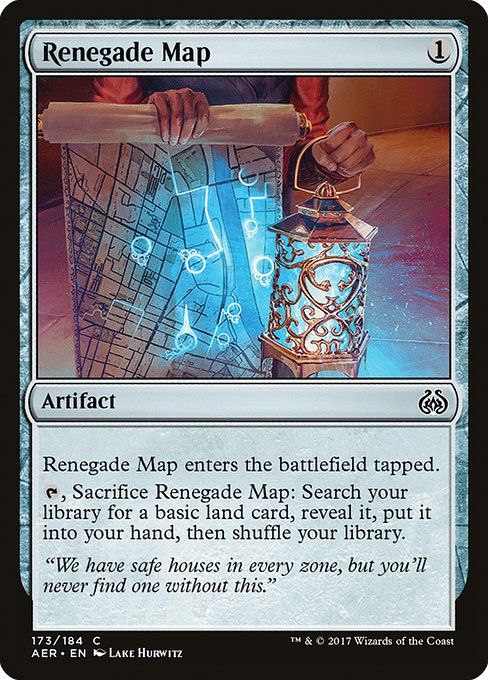 Renegade Map - Aether Revolt Common Card