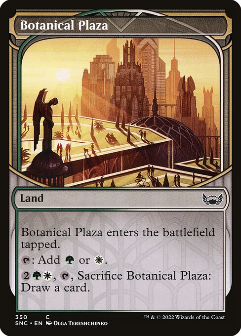 Botanical Plaza - Streets of New Capenna Common Card