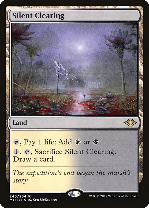Silent Clearing - Modern Horizons Rare Card
