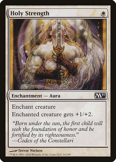 Holy Strength - Magic 2011 Common Card