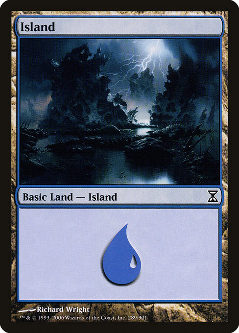 Island - Time Spiral Common Card