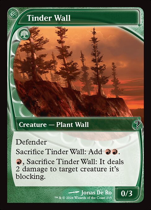 Tinder Wall - Mystery Booster 2 Common Card