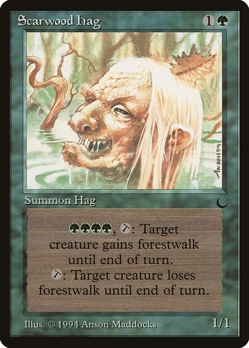 Scarwood Hag - The Dark Uncommon Card