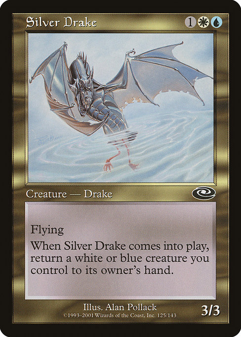 Silver Drake - Planeshift Common Card