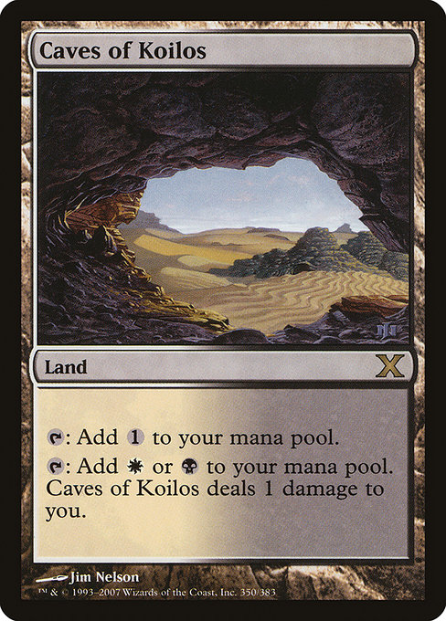 Caves of Koilos - Tenth Edition Rare Card