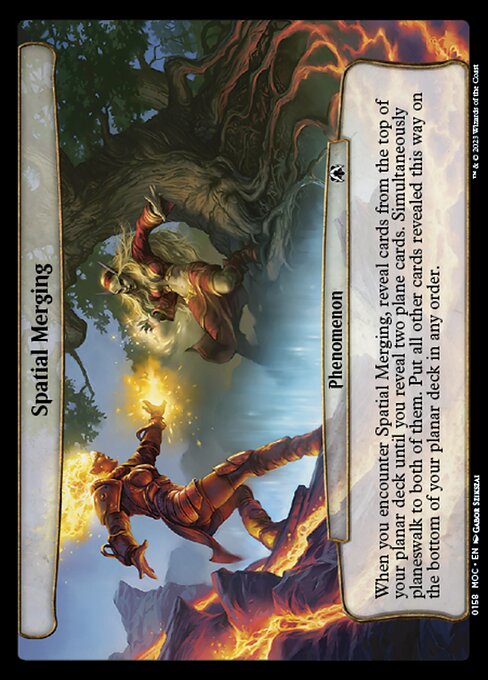 Spatial Merging - March of the Machine Commander Common Card