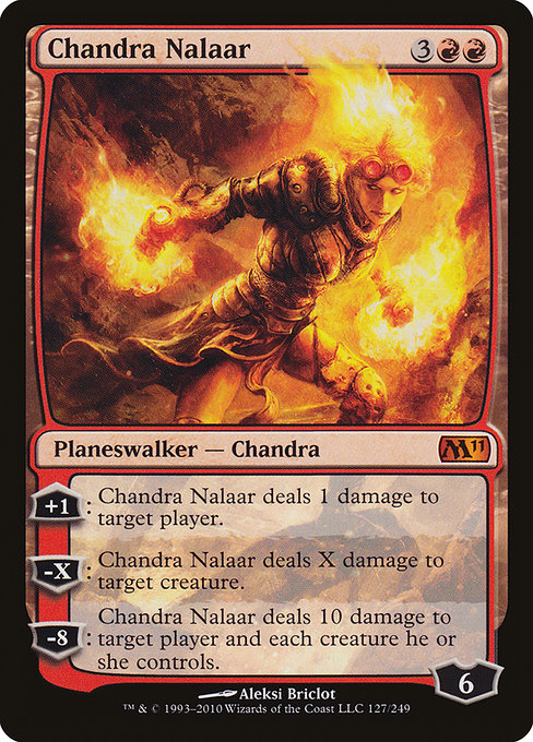 Chandra Nalaar - Magic 2011 Mythic Card