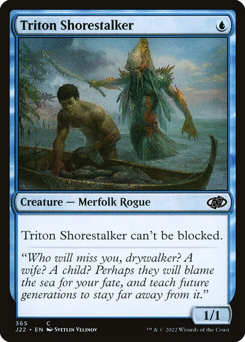 Triton Shorestalker - Jumpstart 2022 Common Card