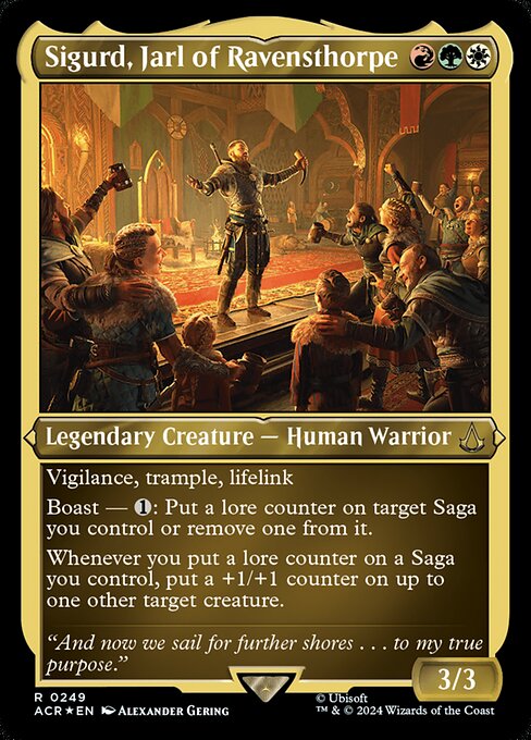 Sigurd, Jarl of Ravensthorpe - Assassin's Creed Rare Card