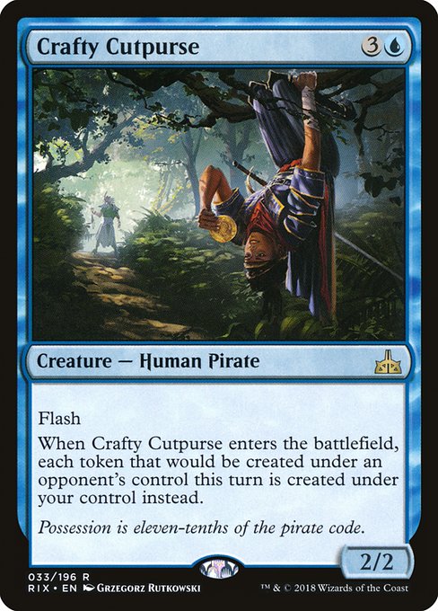 Crafty Cutpurse - Rivals of Ixalan Rare Card