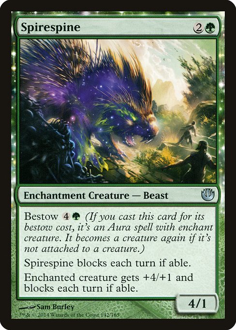 Spirespine - Journey into Nyx Uncommon Card