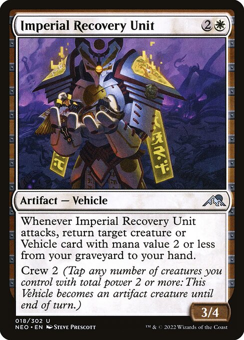 Imperial Recovery Unit - Kamigawa: Neon Dynasty Uncommon Card