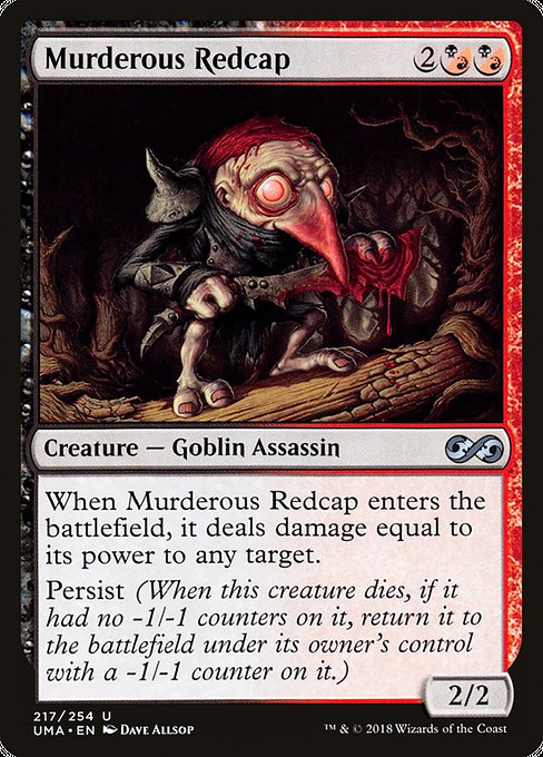 Murderous Redcap - Ultimate Masters Uncommon Card