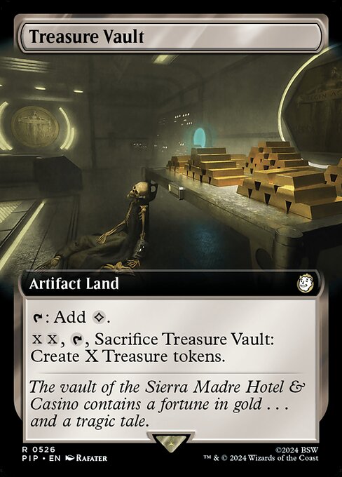 Treasure Vault - Fallout Rare Card