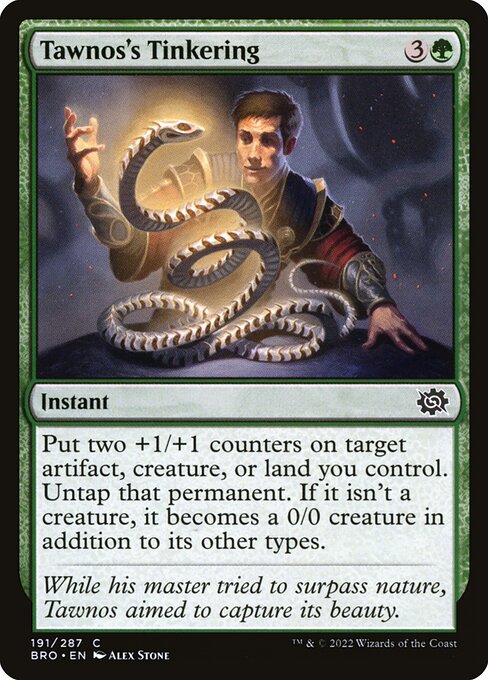 Tawnos's Tinkering - The Brothers' War Common Card