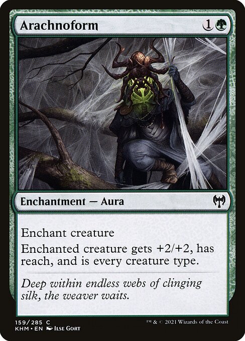 Arachnoform - Kaldheim Common Card