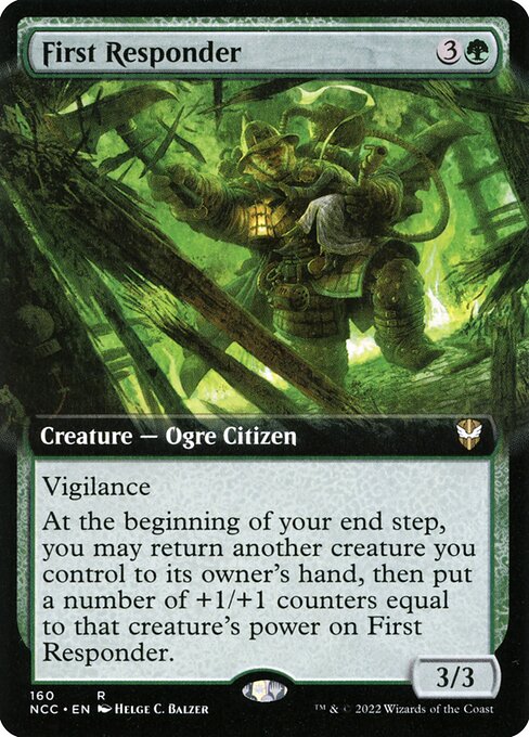 First Responder - New Capenna Commander Rare Card