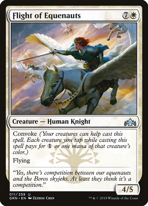 Flight of Equenauts - Guilds of Ravnica Uncommon Card