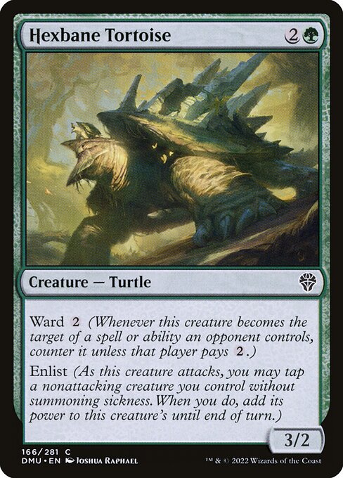 Hexbane Tortoise - Dominaria United Common Card