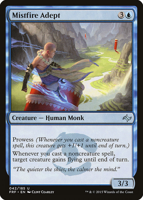 Mistfire Adept - Fate Reforged Uncommon Card