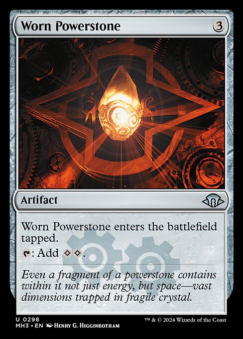 Worn Powerstone - Modern Horizons 3 Uncommon Card