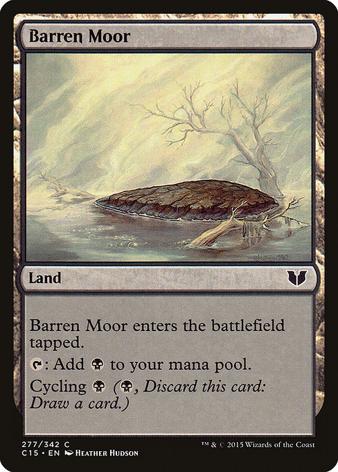 Barren Moor - Commander 2015 Common Card