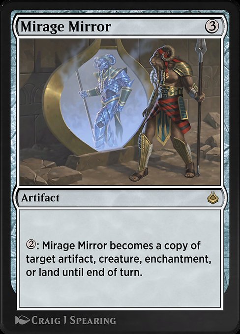 Mirage Mirror - Amonkhet Remastered Rare Card